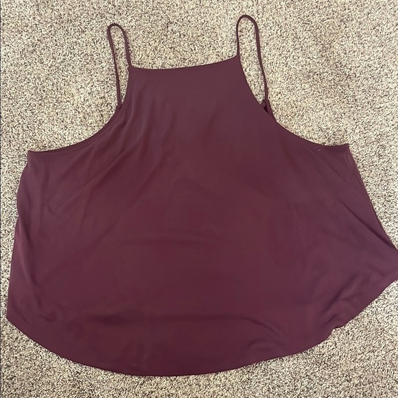 Silence + noise purple crop tank top medium - Picture 1 of 4